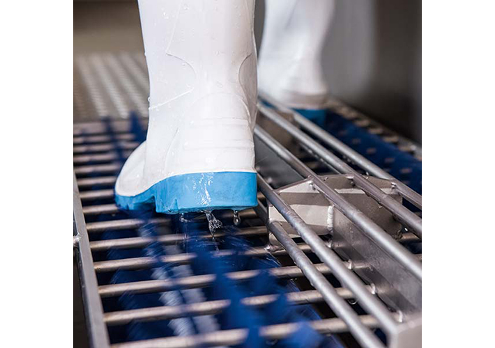 Foto Pasos sanitarios integrados de limpieza para la industria alimentaria.